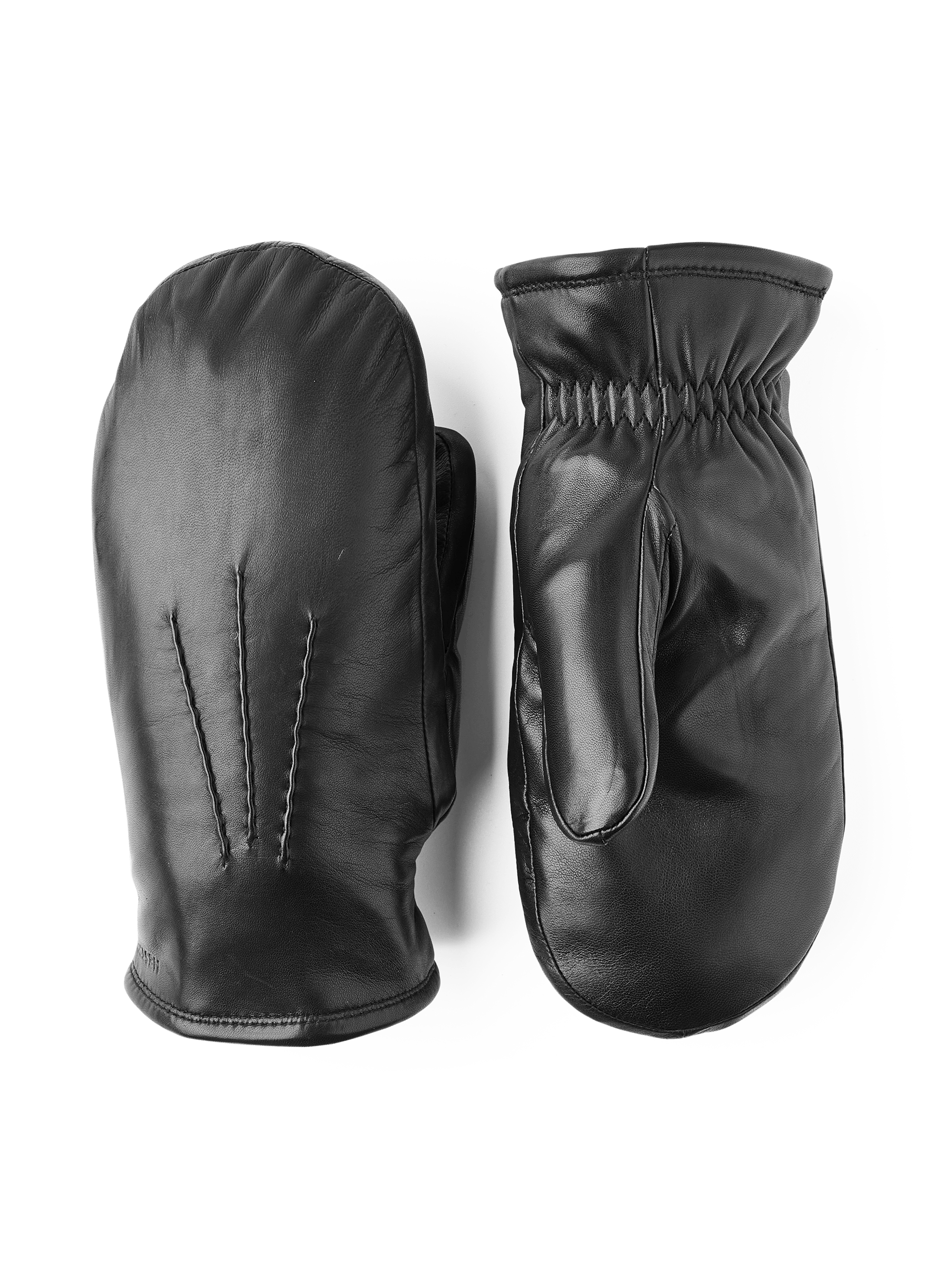 Black hairsheep leather mitten
 (1 of 6)