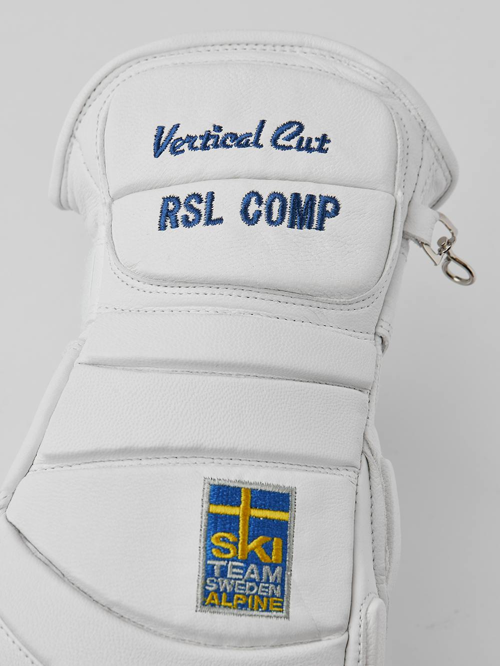 White goat leather ski glove with backhand protection
(6 of 8)