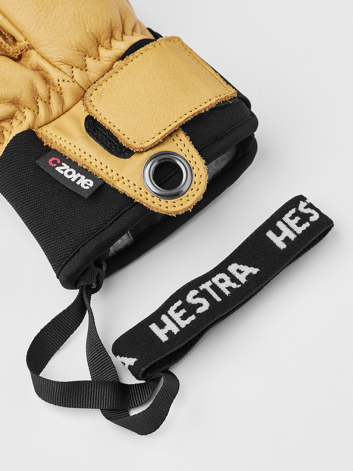 Vertical Cut CZone - 3 finger - Olive & tan | Hestra Gloves