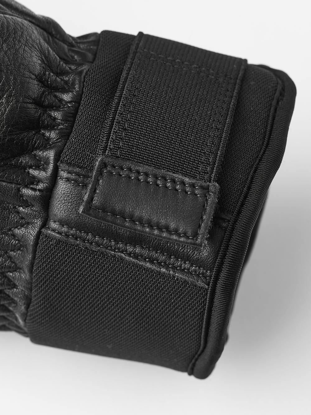 Schwarzer Skihandschuh aus Rindsleder
(3 oder 6)