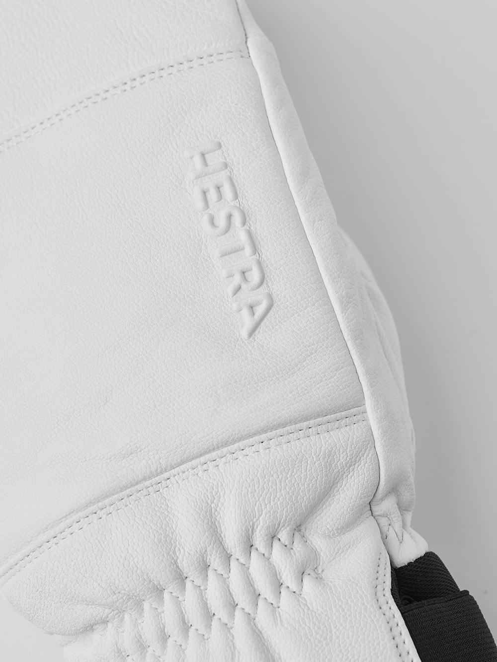 Weißer Fausthandschuh aus Ziegenleder
(2 oder 4)