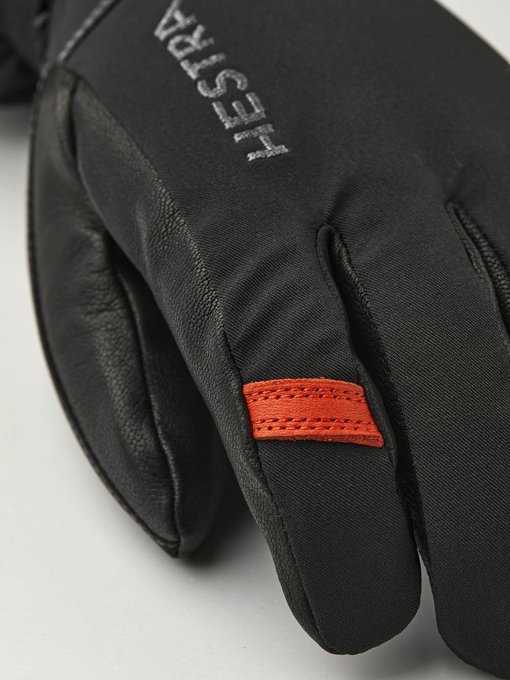 Black goat leather ski glove and black fabric
(3 of 5)