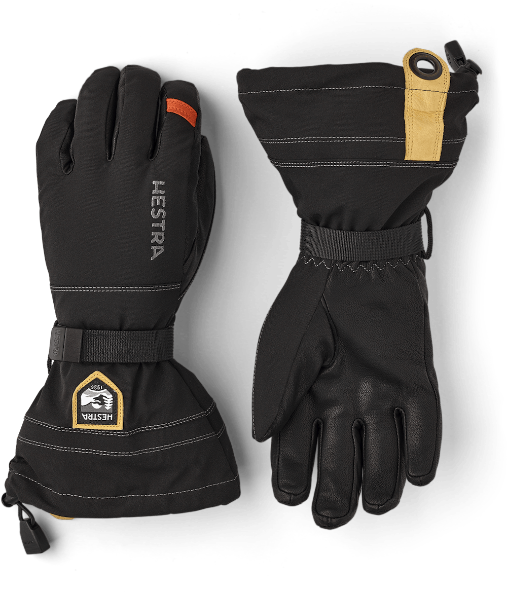 Image displaying Army Leather Blizzard 5-finger