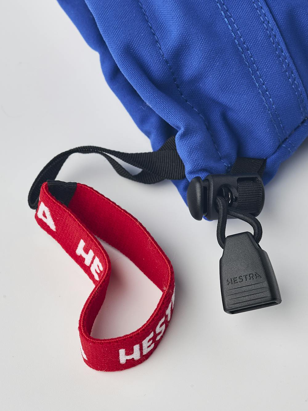 Blue ski glove with white goat leather palm
 (6 of 6)