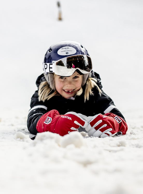 Alternativ bild för Army Leather Heli Ski Jr. 5-finger