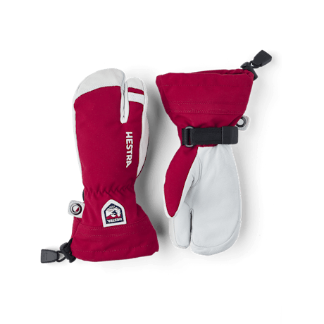 Army Leather Heli Ski Jr. 3-finger