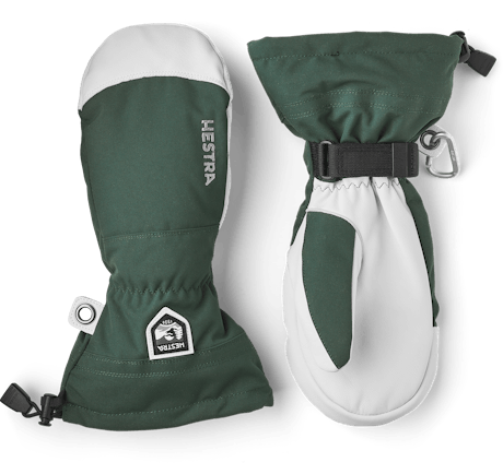 Army Leather Heli Ski Mitt
