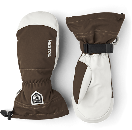 Army Leather Heli Ski Mitt