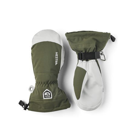 Army Leather Heli Ski Mitt