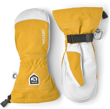 Army Leather Heli Ski Mitt