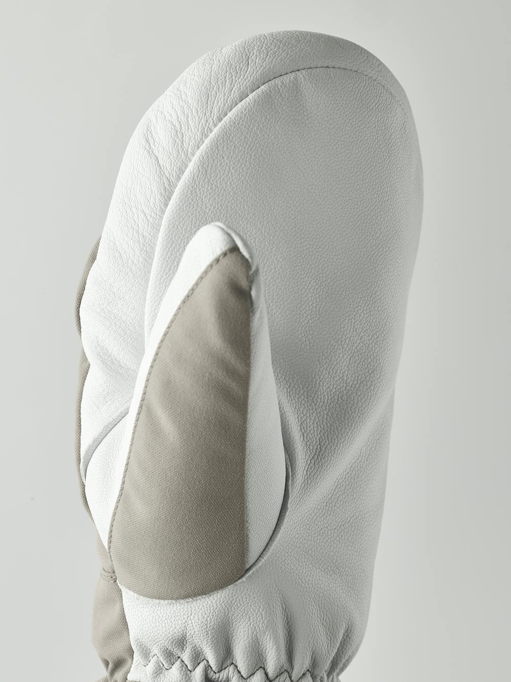 Army Leather Heli Ski Mitt in the color Khaki (5 of 7)