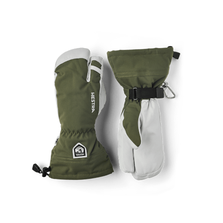 Army Leather Heli Ski 3-finger