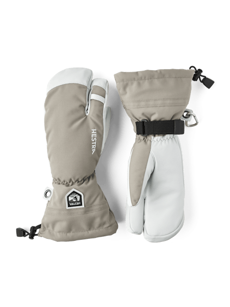 Army Leather Heli Ski 3-finger