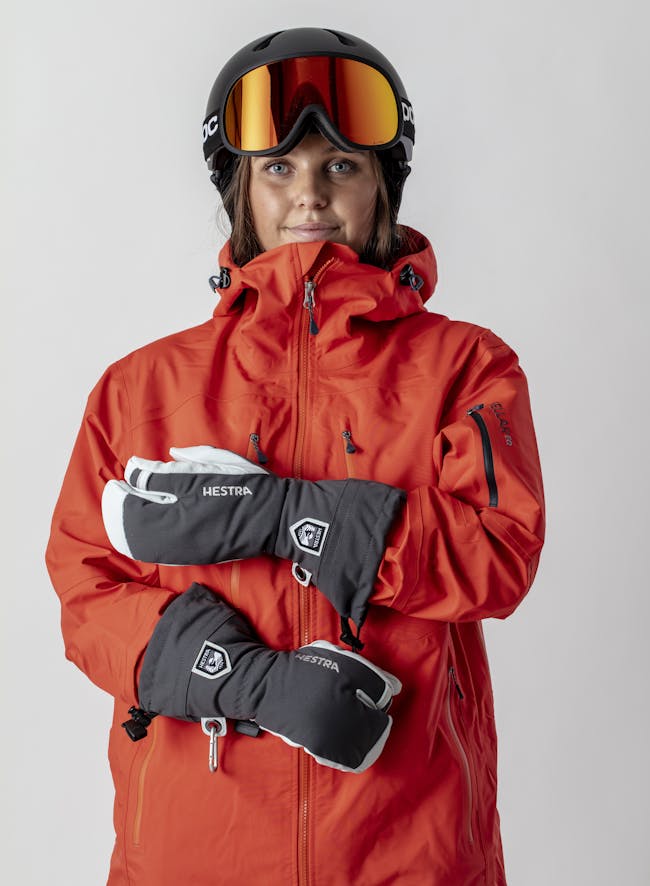 Image displaying Army Leather Heli Ski 3-finger (1 of 7)