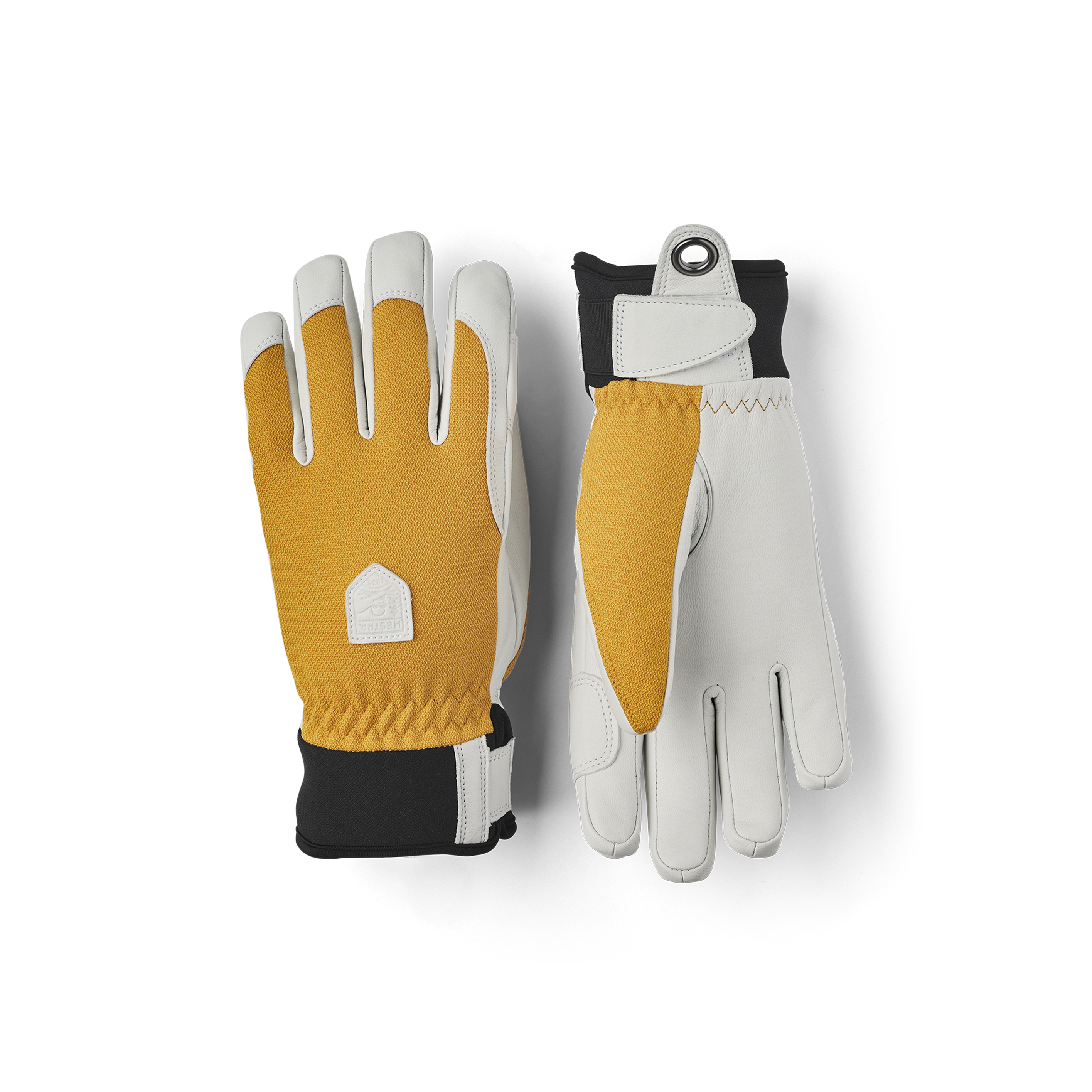 Hestra サイズ9ミトン グローブ イエロー/ホワイト/ブラック Hestra サイズ9ミトン グローブ イエロー/ホワイト/ブラック HESTRA