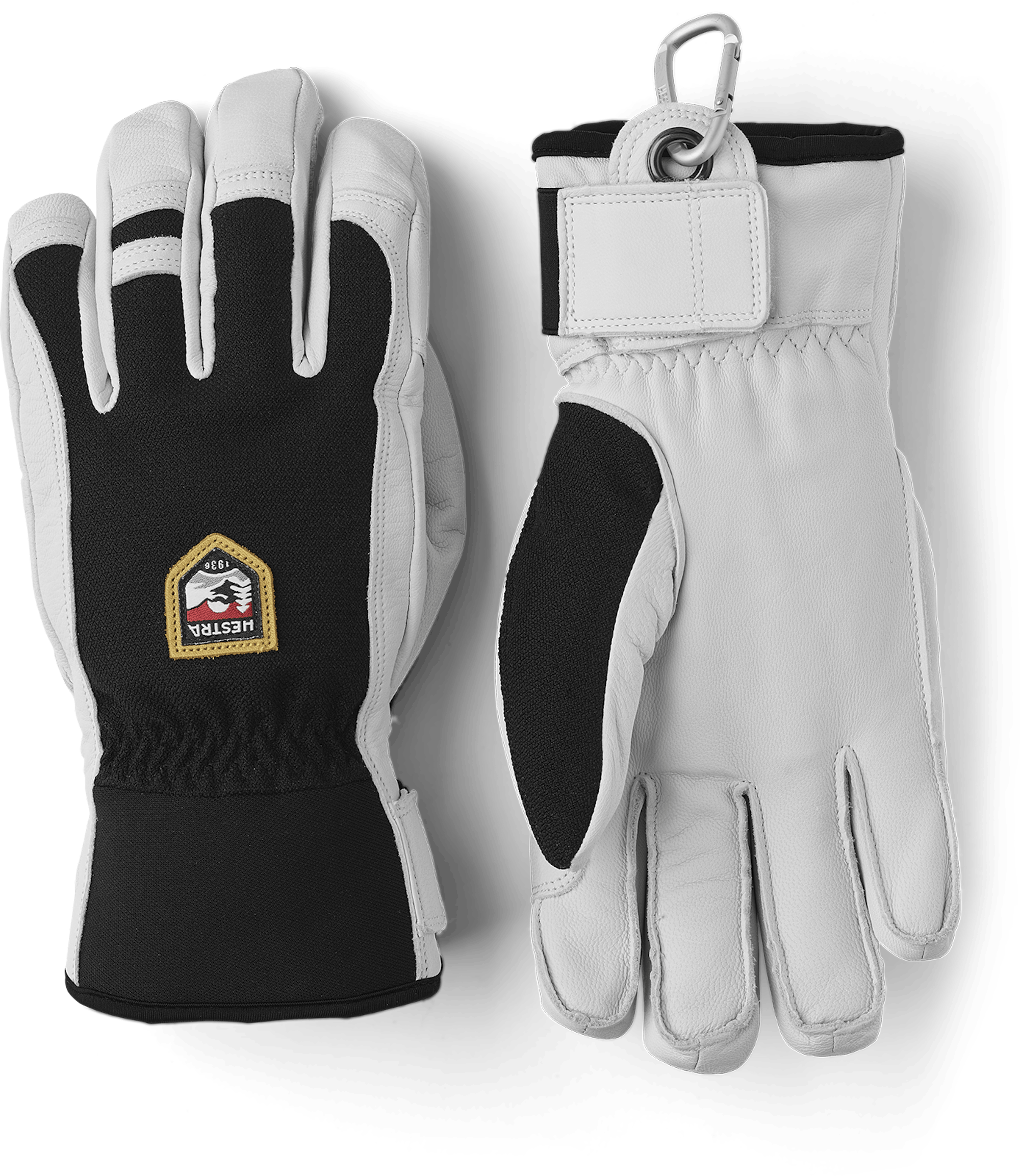 Black ski glove with white goat leather palm
(1 of 6)