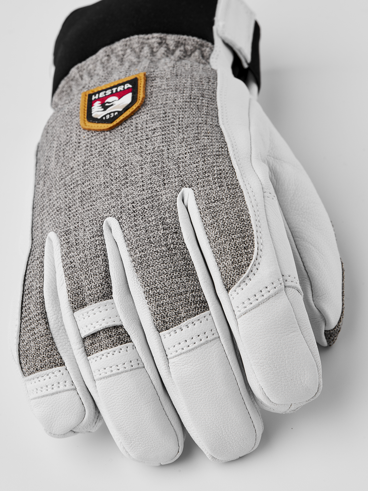 Army Leather Patrol - Light grey | Hestra Gloves