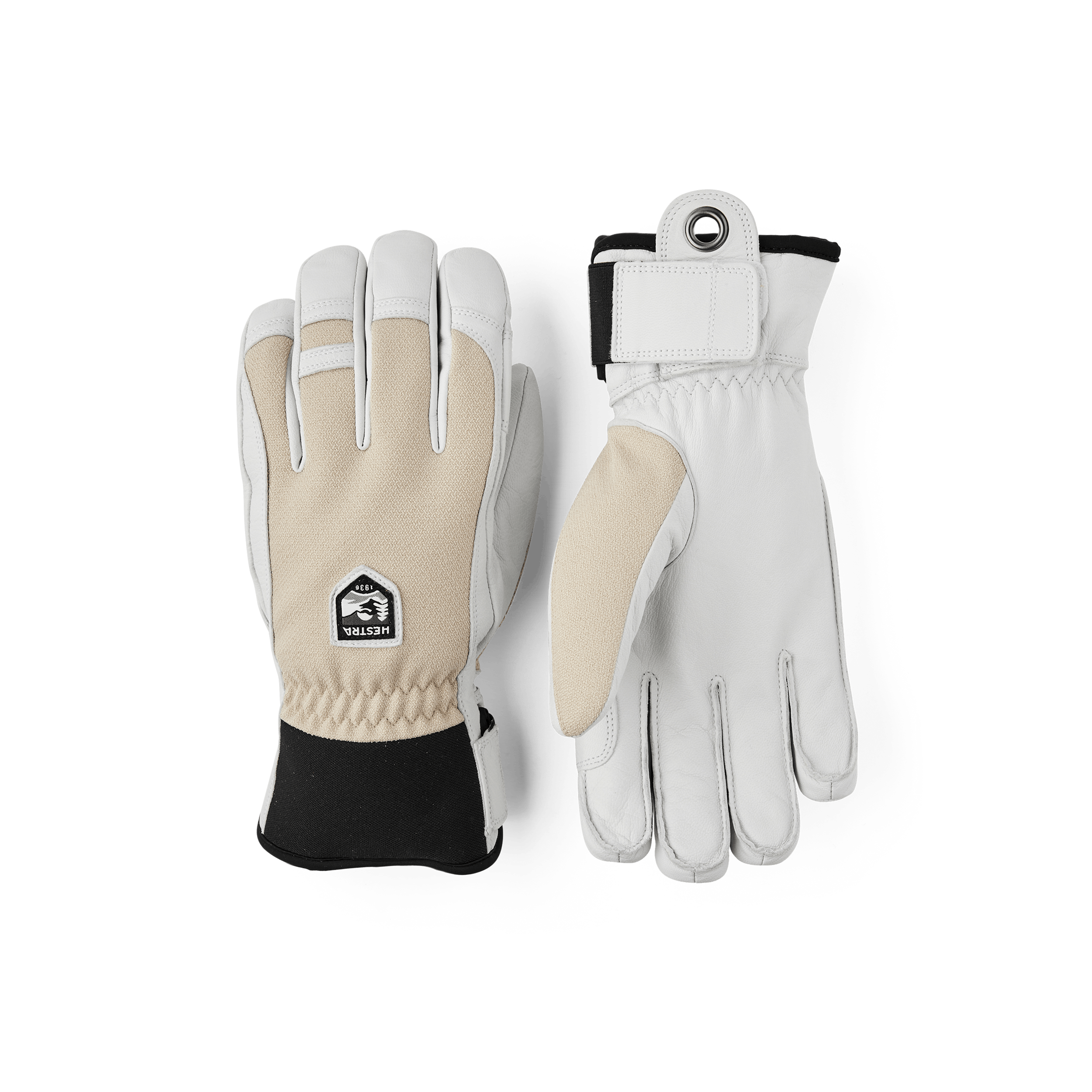 Army Leather Patrol 5-finger i färgen Beige (1 av 7)