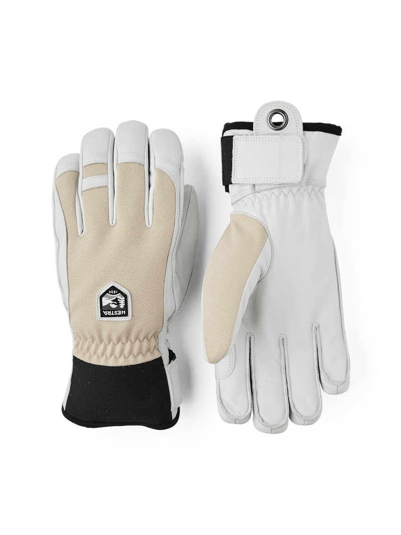 Army Leather Patrol 5-finger i färgen Beige (1 av 7)