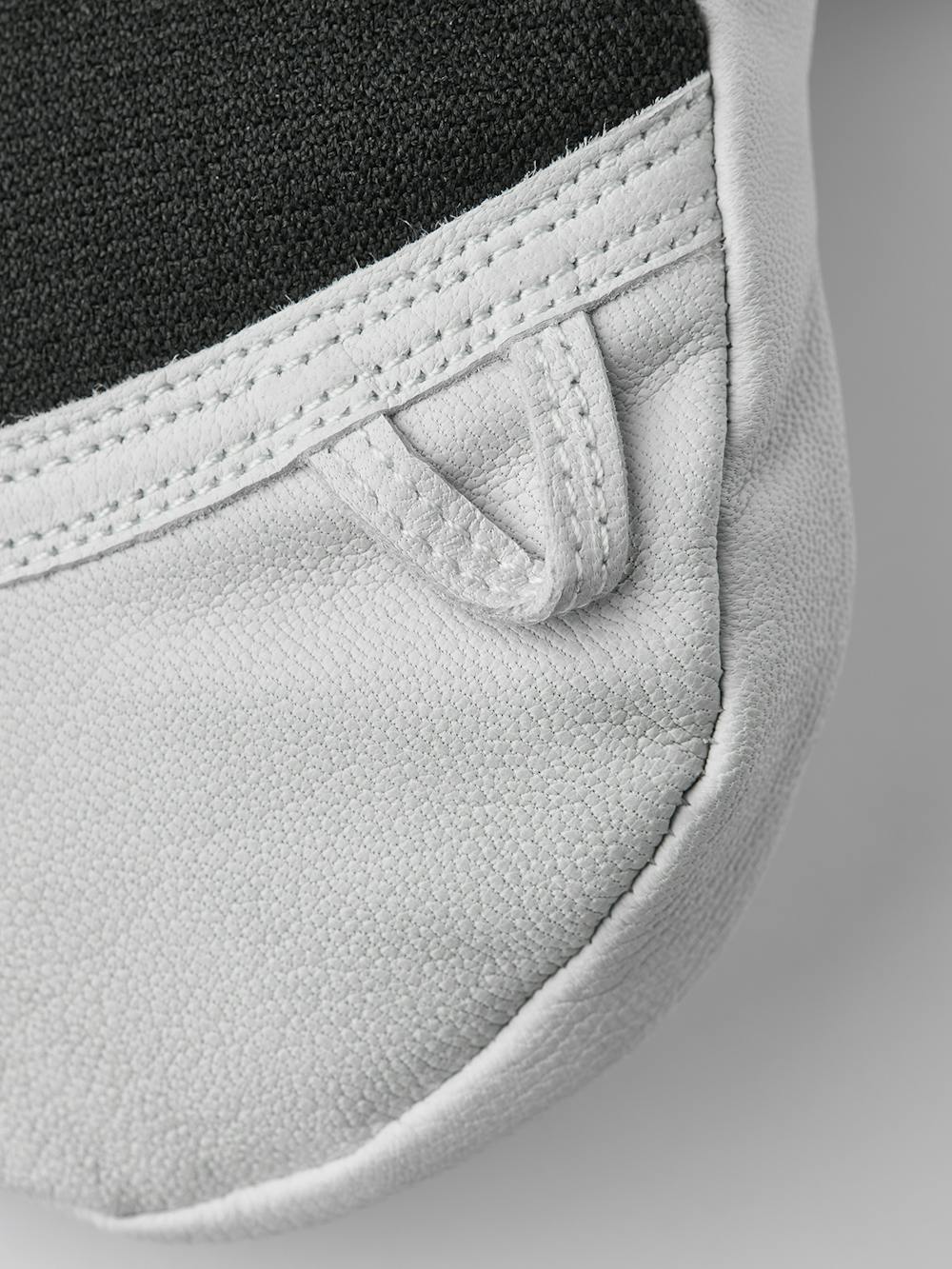 Dark gray mitten with white goat leather palm
(3 of 8)