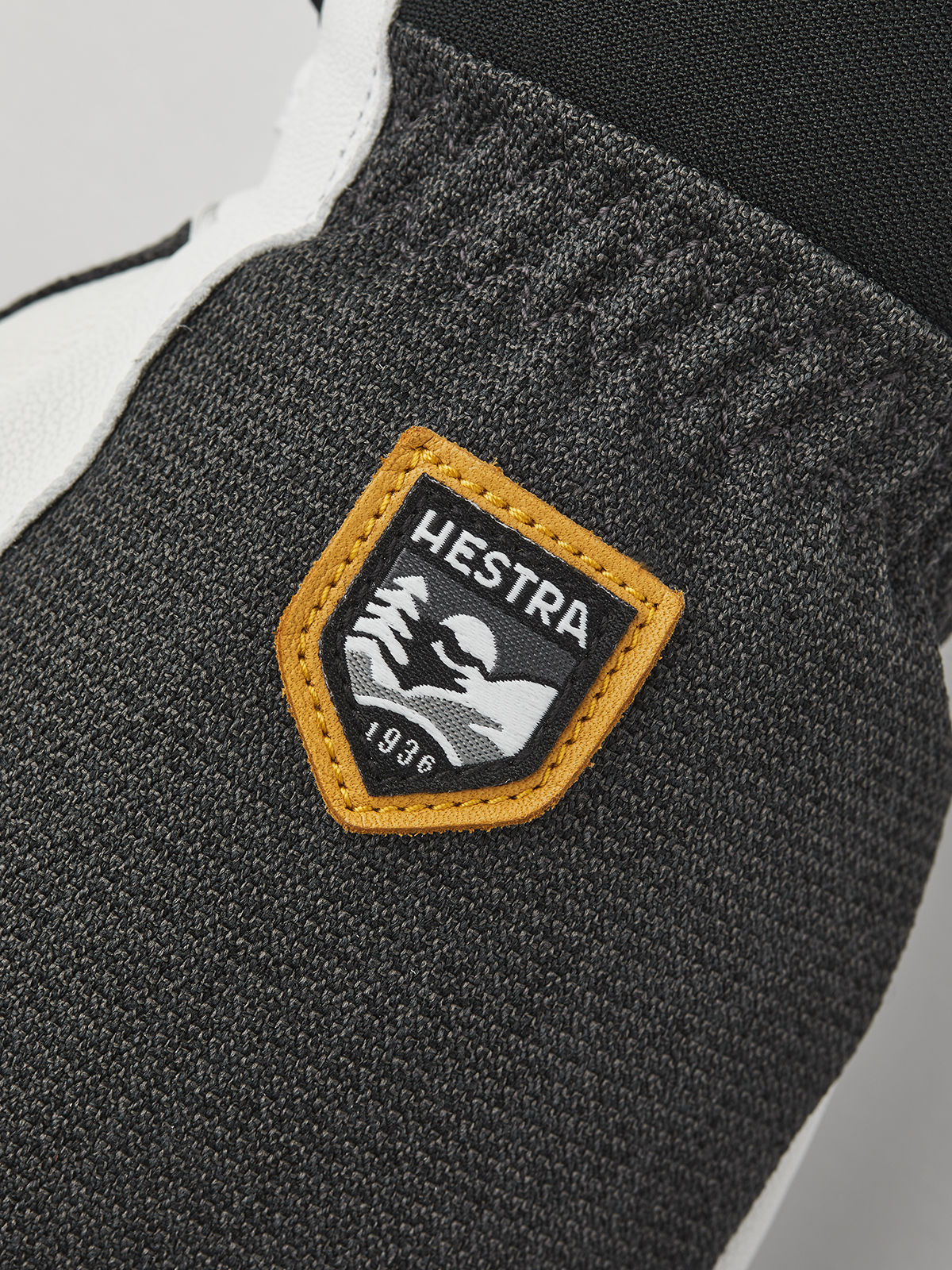 Army Leather Patrol 3-finger - Charcoal | Hestra Gloves