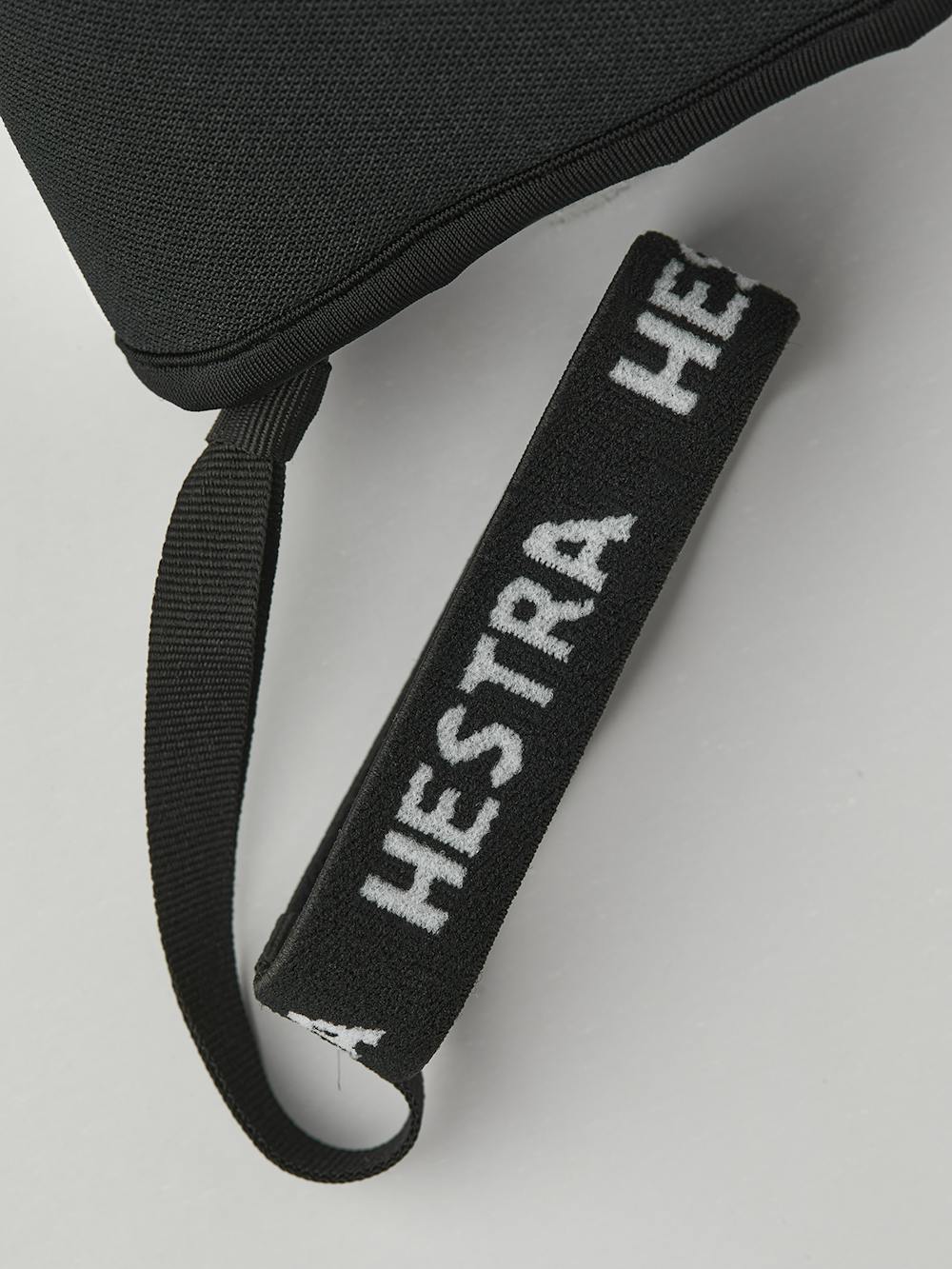 Dark gray three finger glove with white goat leather palm
(3 of 6)