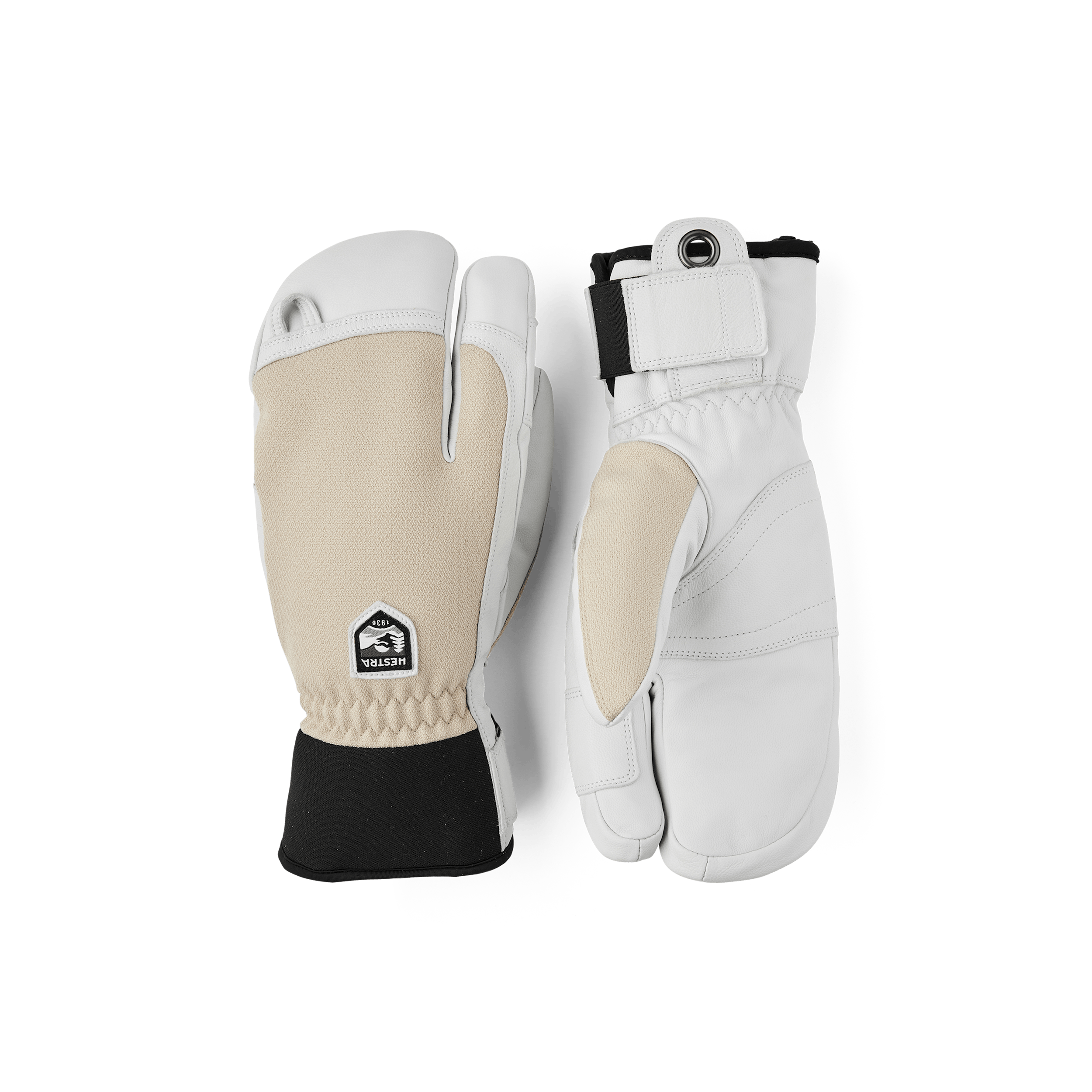 Army Leather Patrol 3-finger in the color Beige (1 of 6)