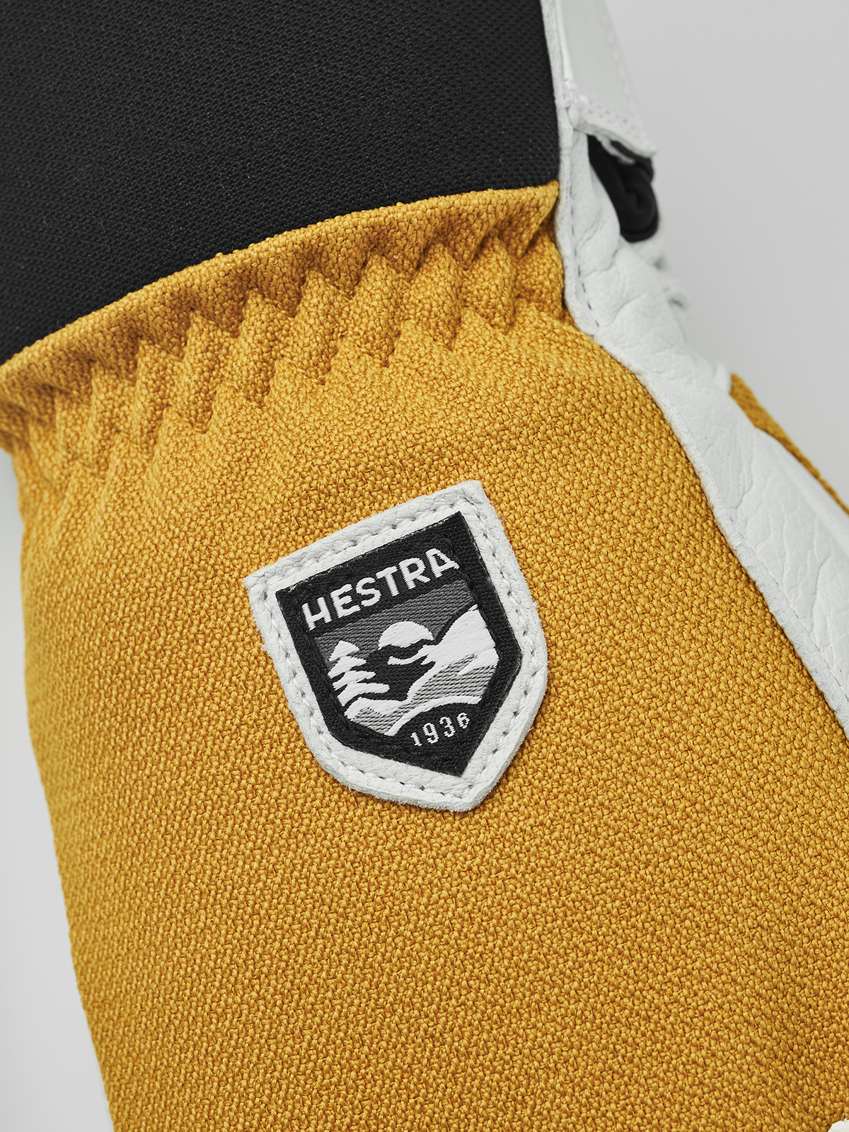 Army Leather Patrol 3-finger - Mustard | Hestra Gloves