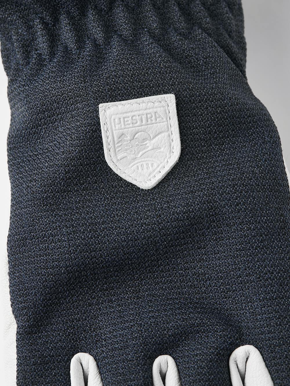 Dark blue ski glove with white goat leather palm
(4 of 6)