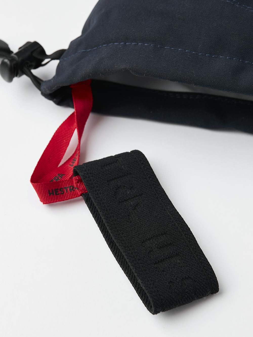 Dark blue ski glove with white goat leather palm
 (5 of 7)