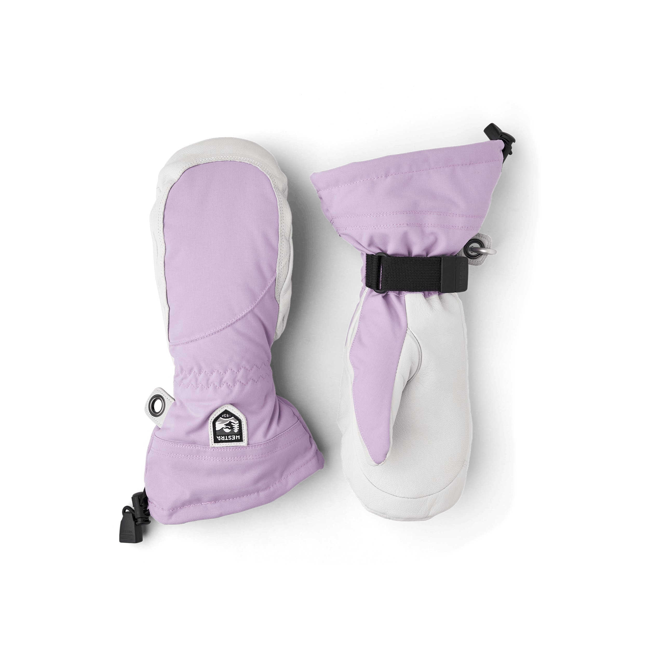Heli Ski Female Mitt i färgen Syren & offwhite (1 av 7)
