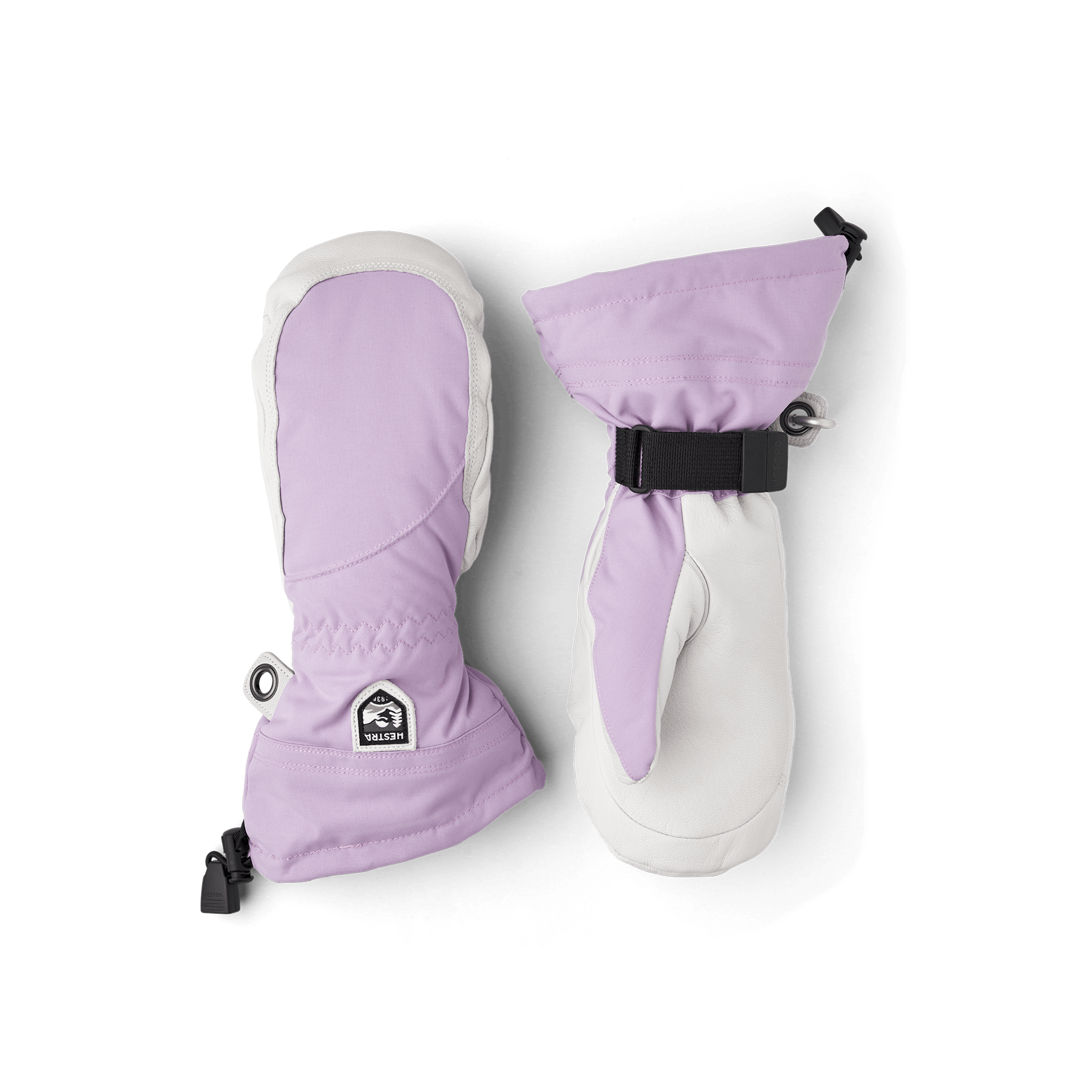 Heli Ski Female Mitt i färgen Syren & offwhite (1 av 7)