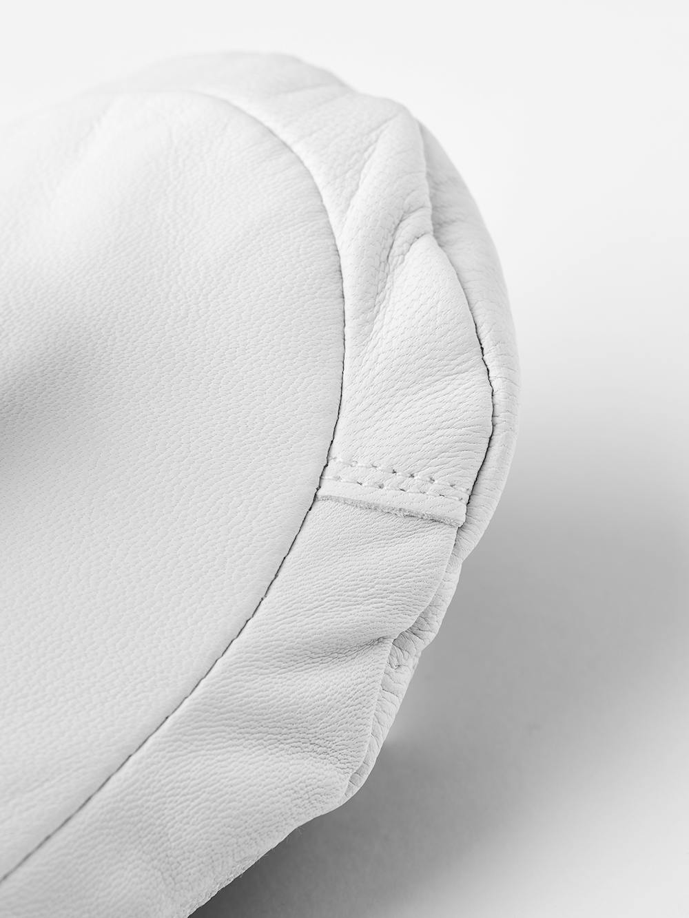 Black mitten with white goat leather palm
 (6 of 8)