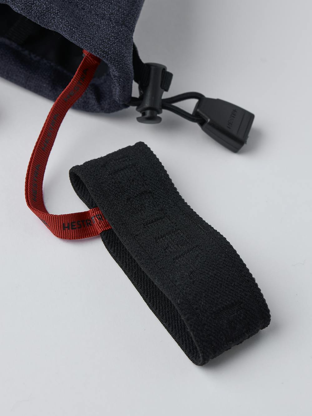 Dark blue ski glove with white goat leather palm
(6 of 6)