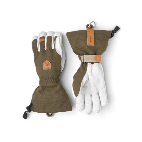 Army Leather Patrol Gauntlet 5-finger