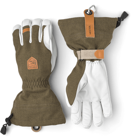 Army Leather Patrol Gauntlet - 5 finger