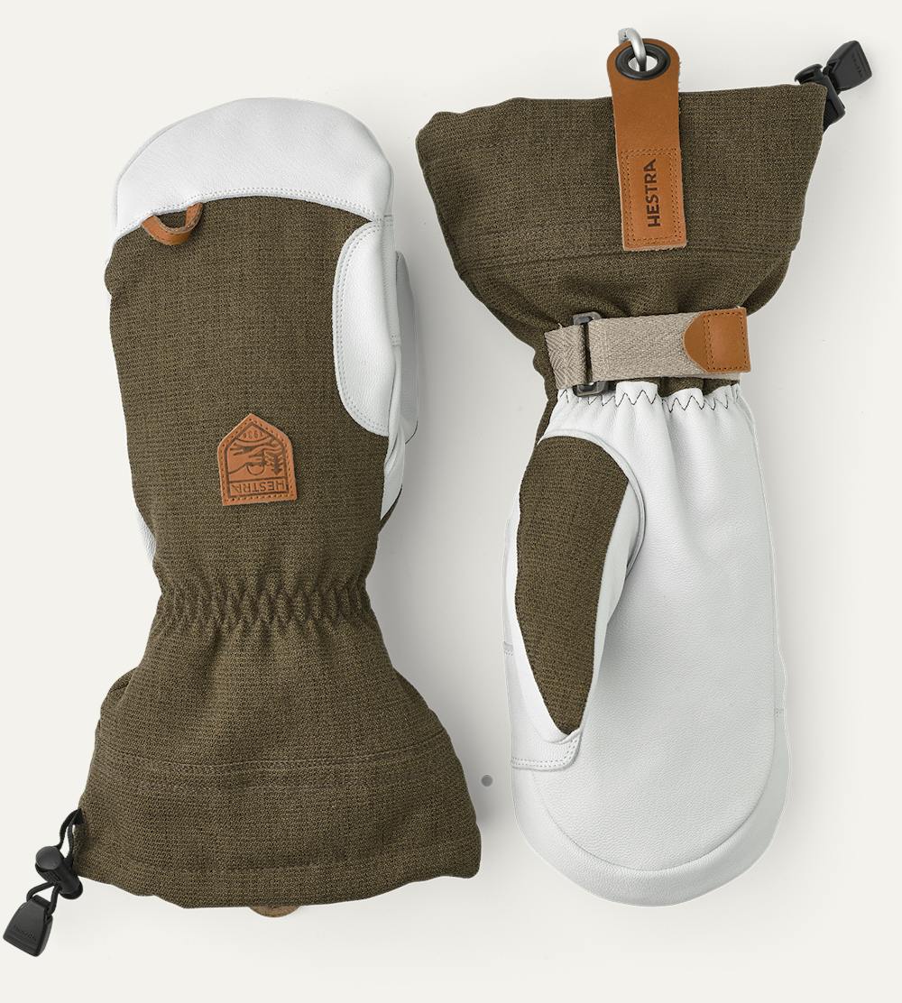 Image displaying Army Leather Patrol Gauntlet - mitt