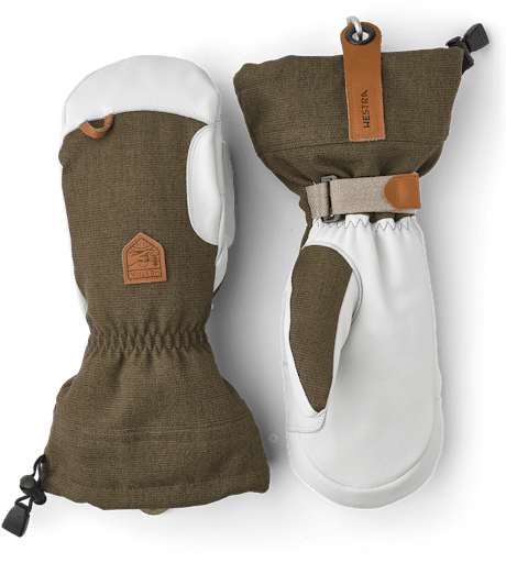 Army Leather Patrol Gauntlet Mitt