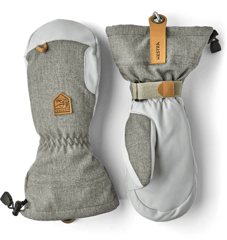 Army Leather Patrol Gauntlet Mitt
