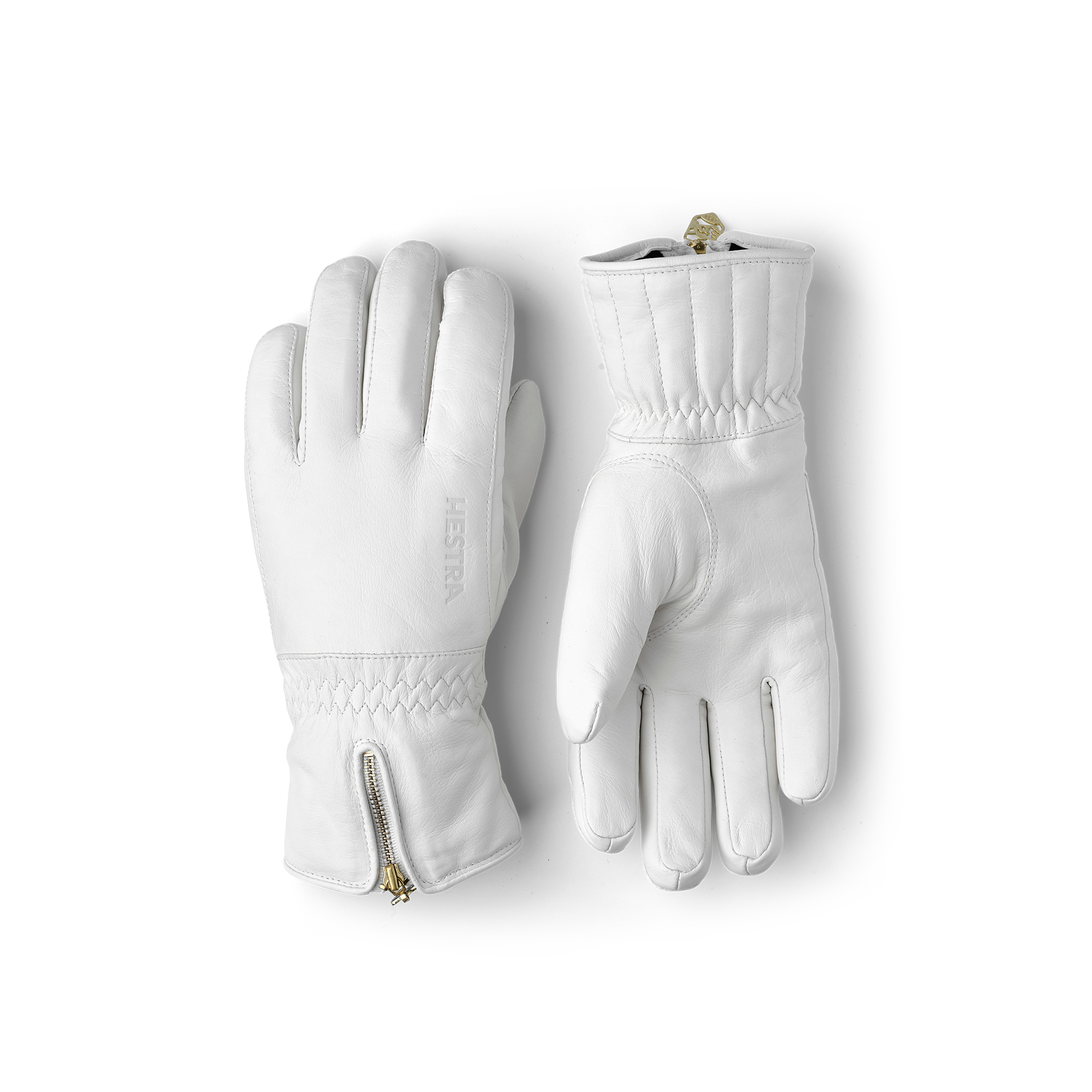 Hestra 防水レザーグローブ ホワイト Leather Swisswool Classic - White | Hestra Gloves