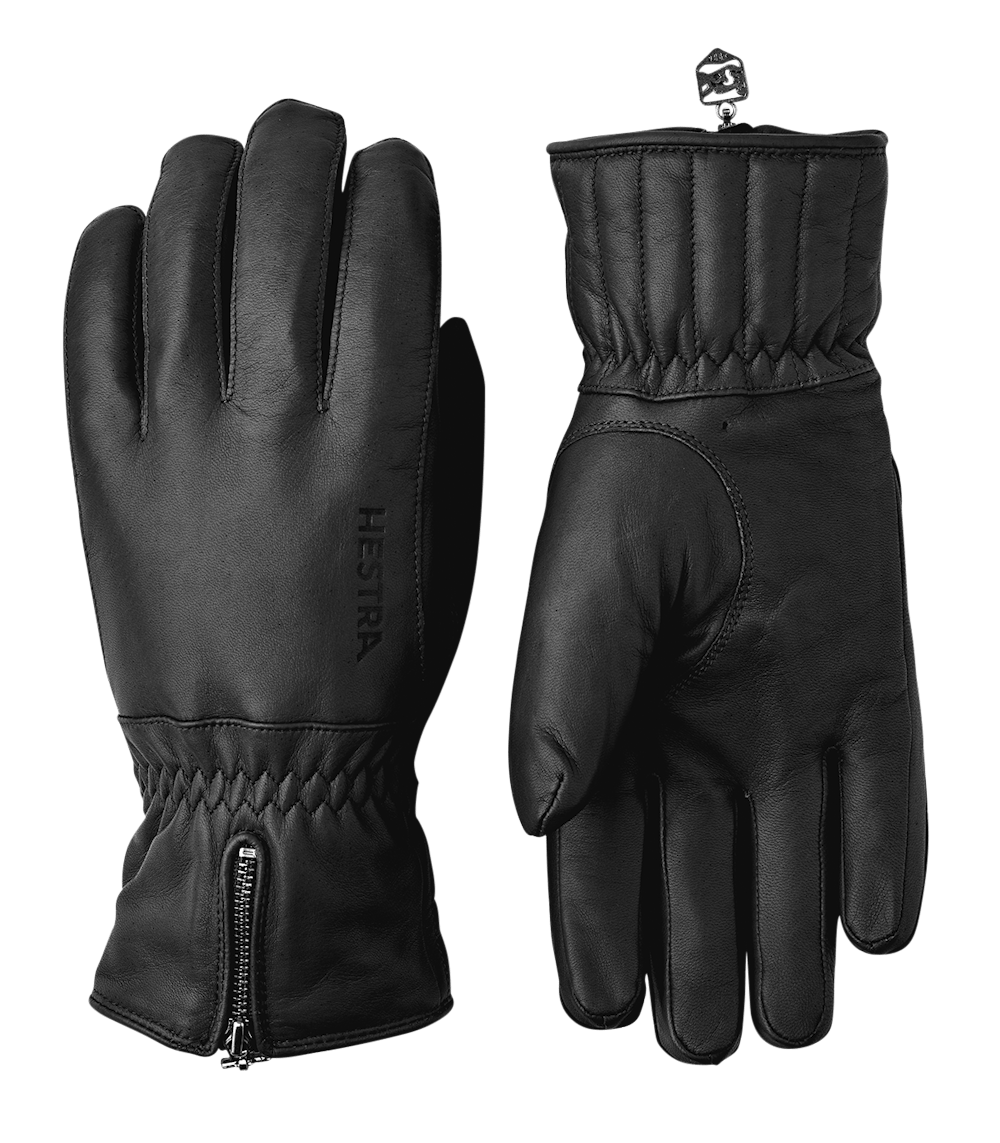 Image displaying Leather Swisswool Classic 5-finger