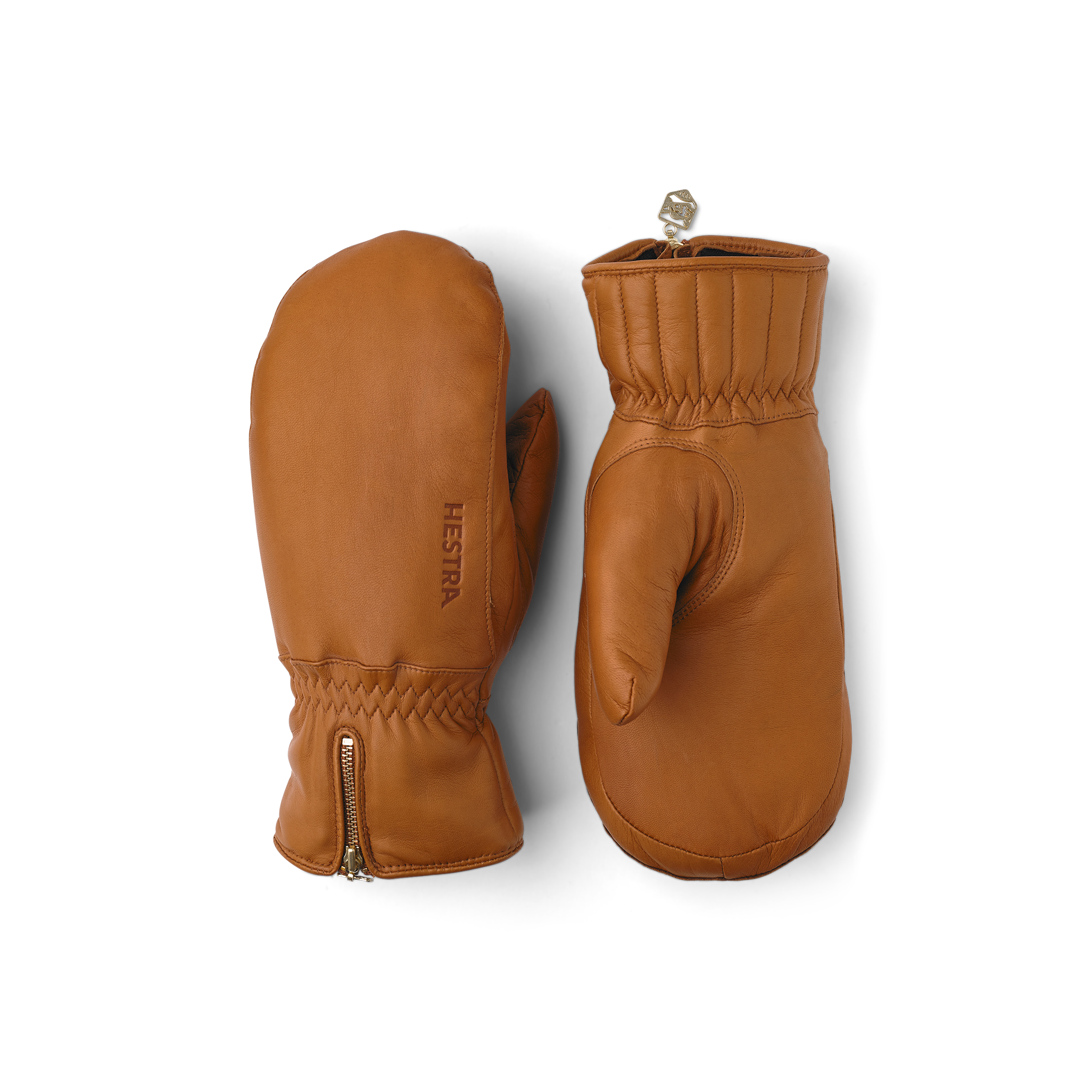 Leather Swisswool Classic Mitt - Cork | Hestra Gloves