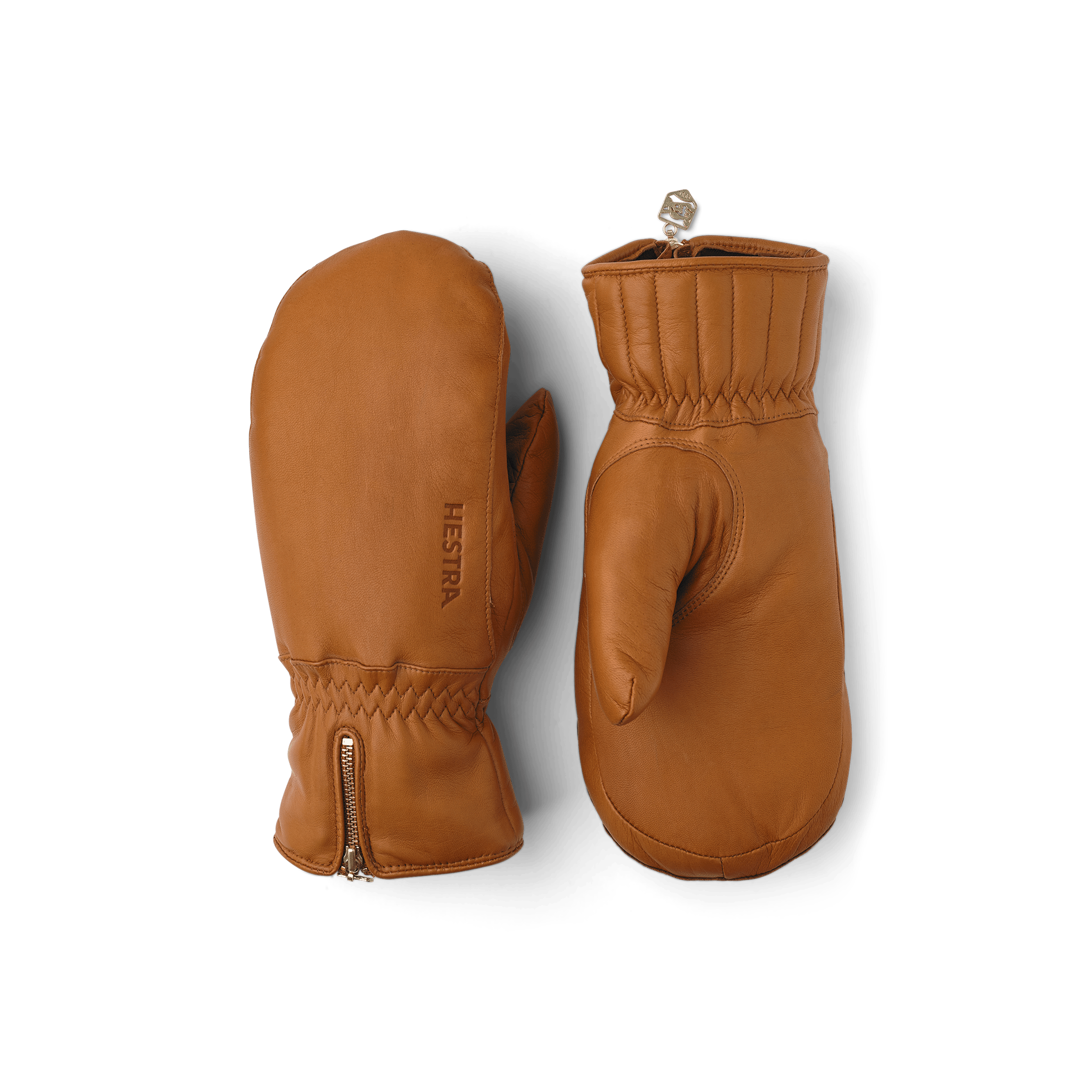 Leather Swisswool Classic Mitt in the color Cork (1 of 4)