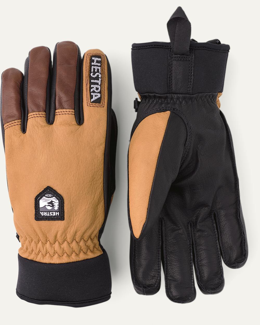Image displaying Army Leather Wool Terry 5-finger