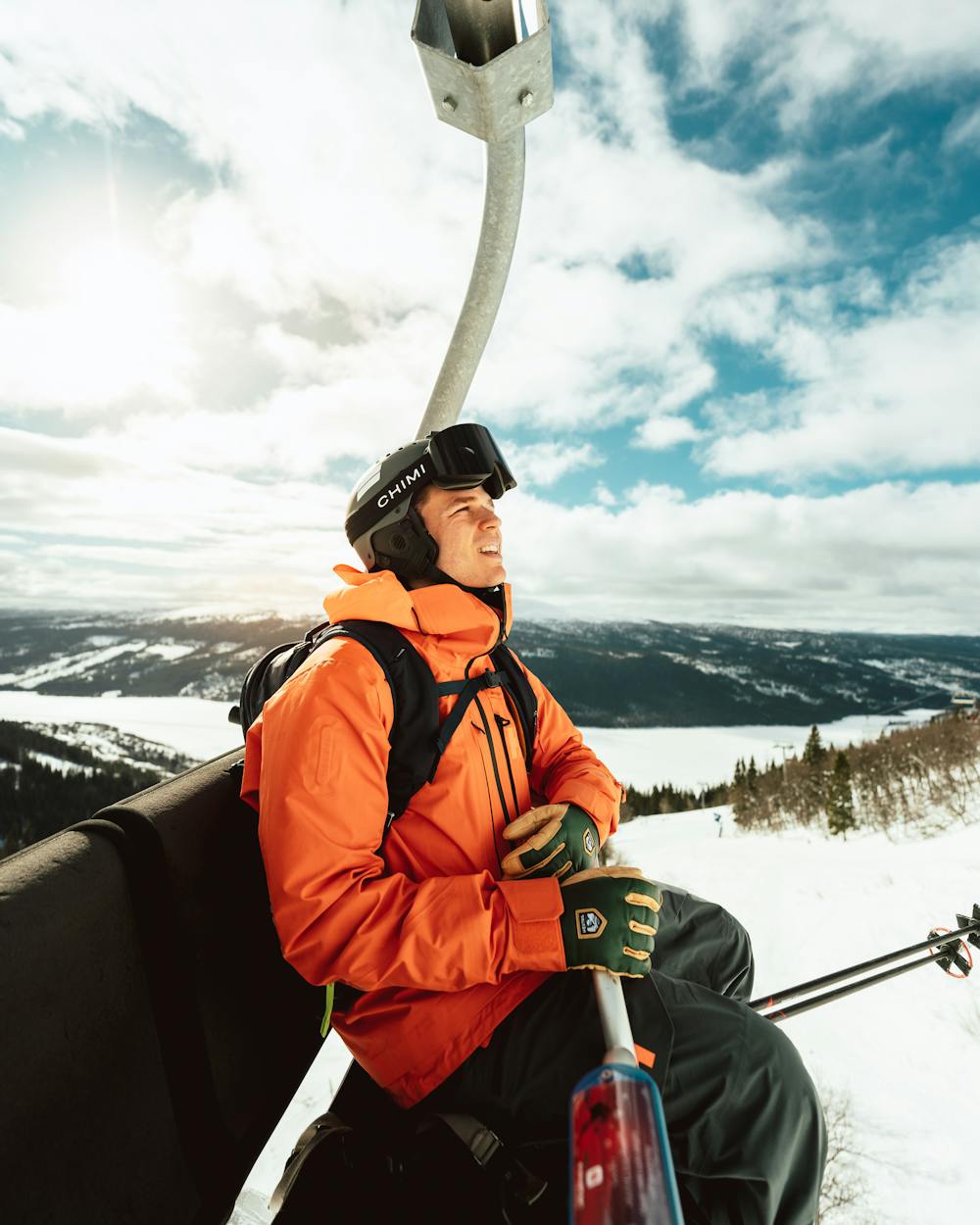 Ergo Grip Incline 5-finger in the color Forest & natural brown (9 of 10)