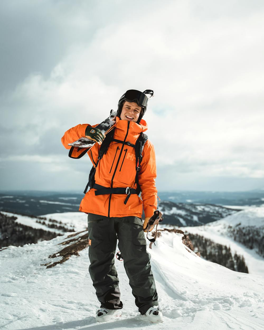 Ergo Grip Incline 5-finger in the color Forest & natural brown (8 of 10)