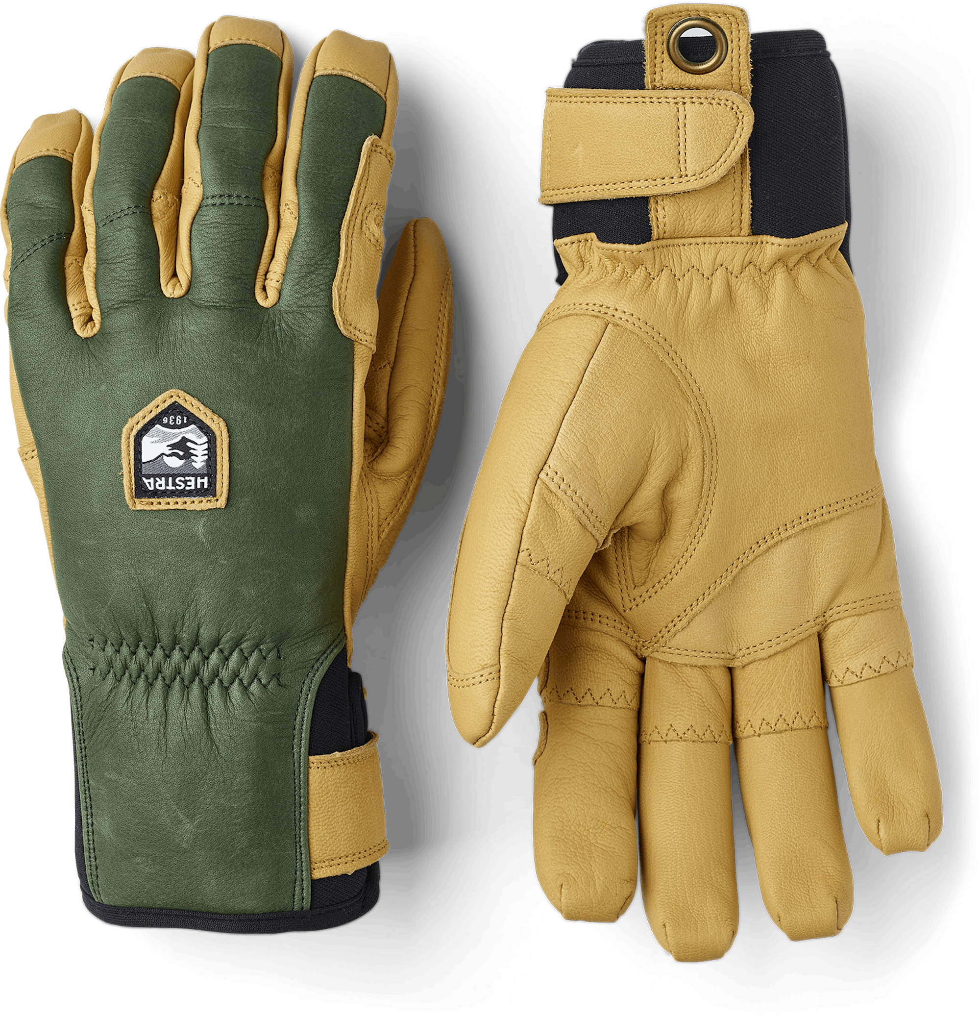 Ergo Grip Incline 5-finger in the color Forest & natural brown (1 of 10)