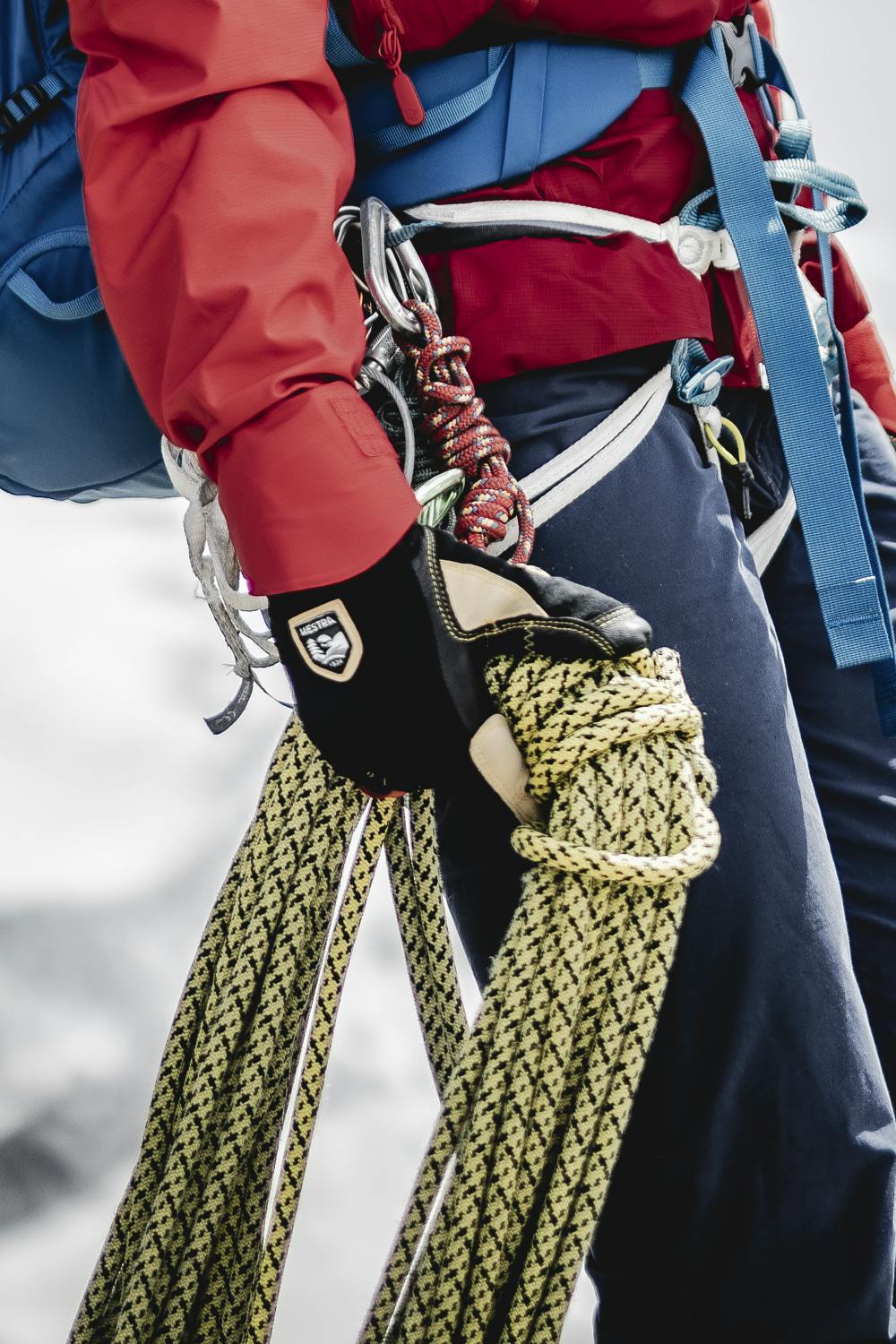 Black goat leather glove with black fabric back
(11 of 11)