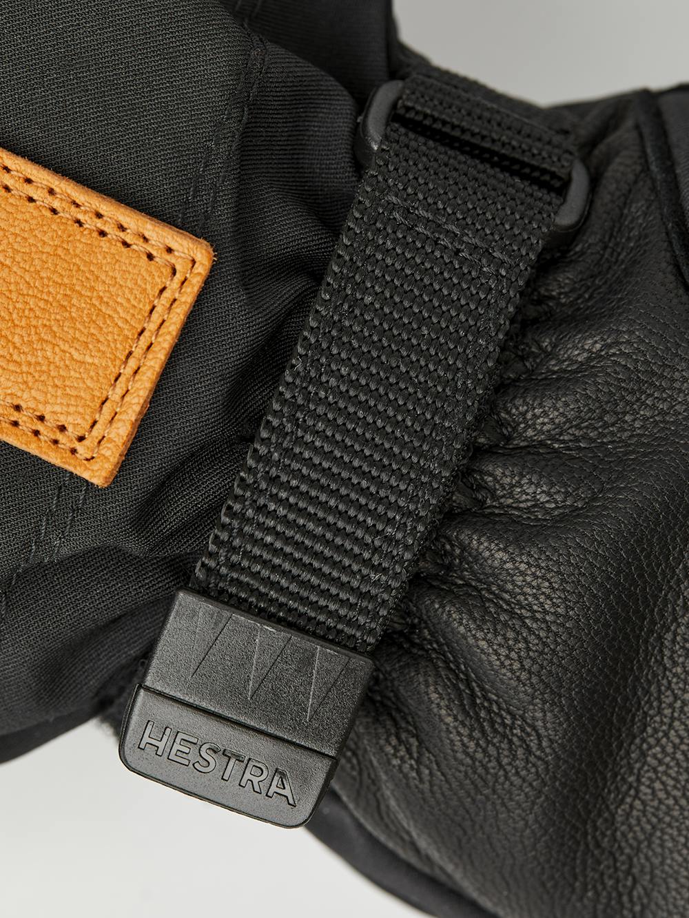 Black mitten with black goat leather palm
(2 of 6)