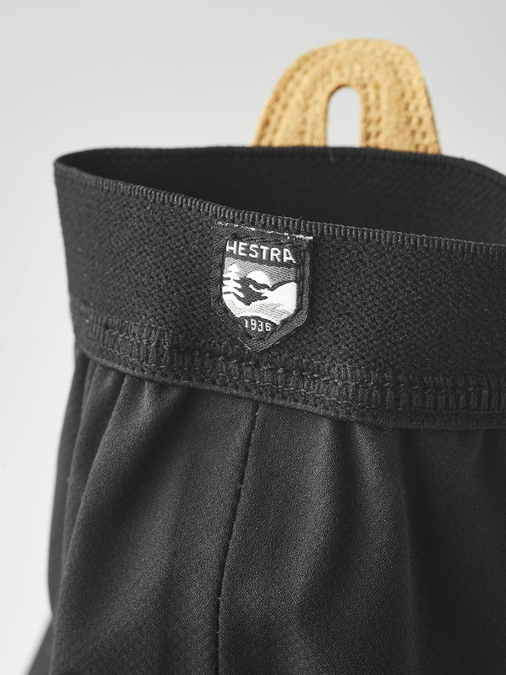 Schwarzer Lobster-Handschuh aus Stoff (4 oder 5)